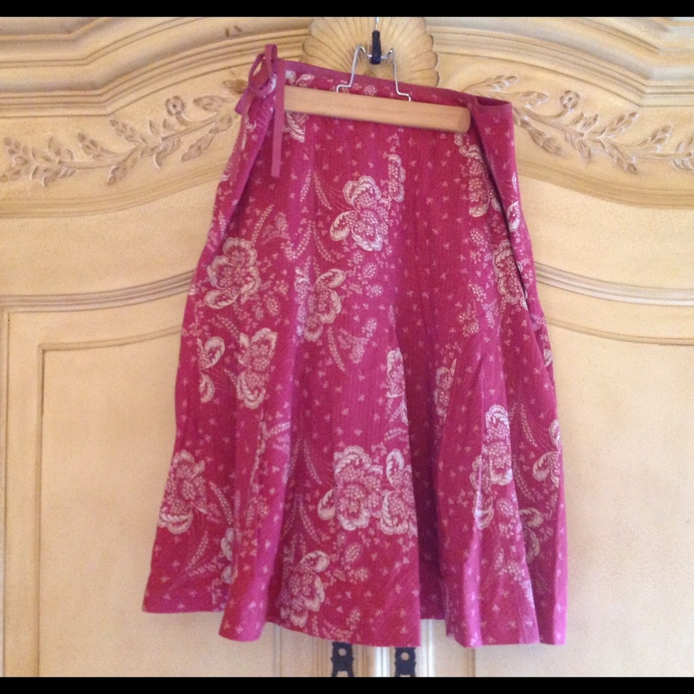 Pink skirt